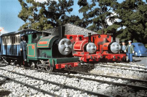 Peter Sam passes a jealous Skarloey and Rheneas by Jack1set2 on DeviantArt