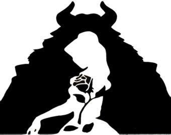 Image result for beauty and the beast silhouette | Beauty and the beast silhouette, Disney ...