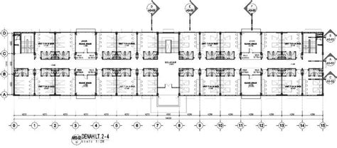 Dormitory Floor Plan Design