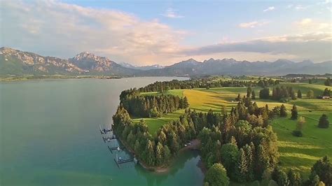 Ein Sommerabend am Forggensee - YouTube