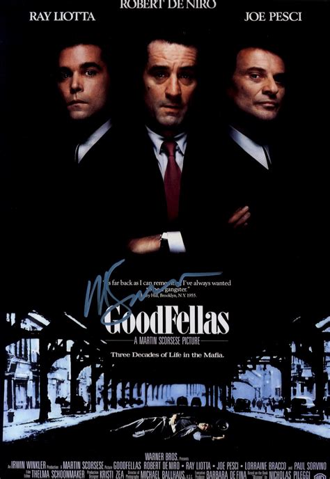 Martin Scorsese Signed GoodFellas 12×18 Photo - Shanks Autographs