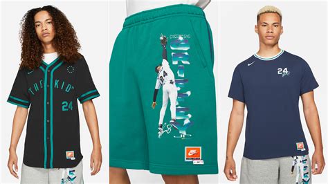 Nike Ken Griffey Jr Swingman Shirts Shorts Hat Clothing