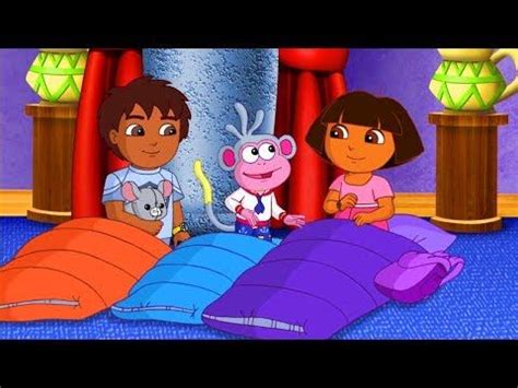 Dora and Friends the Explorer Cartoon Good Night, Dora! A Lift the Flap Story Paperback! - YouTube