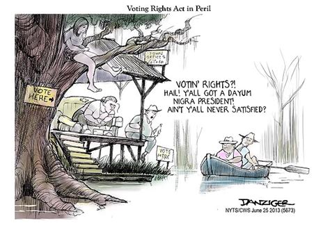 Voting Rights Act - Danziger Cartoons