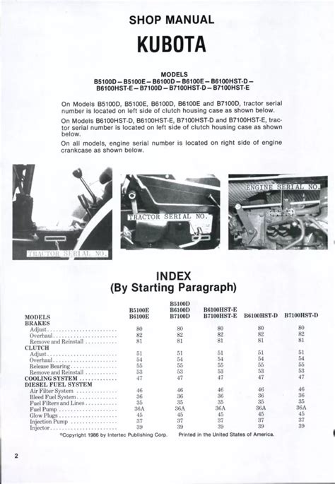 PPT - Kubota B6100D Tractor Service Repair Manual PowerPoint Presentation - ID:13085707