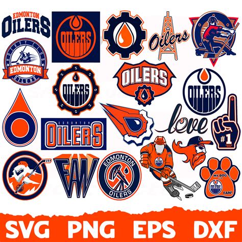 Edmonton Oilers SVG, Edmonton Oilers Bundle, Edmonton Oilers - Inspire ...