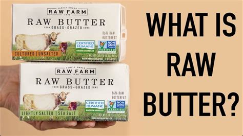 WHAT IS: RAW BUTTER - YouTube