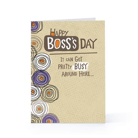 National Boss Day Printable Card