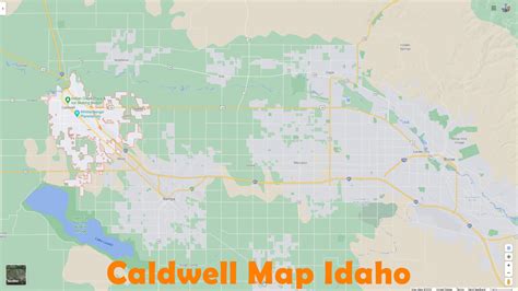 Caldwell, Idaho Map