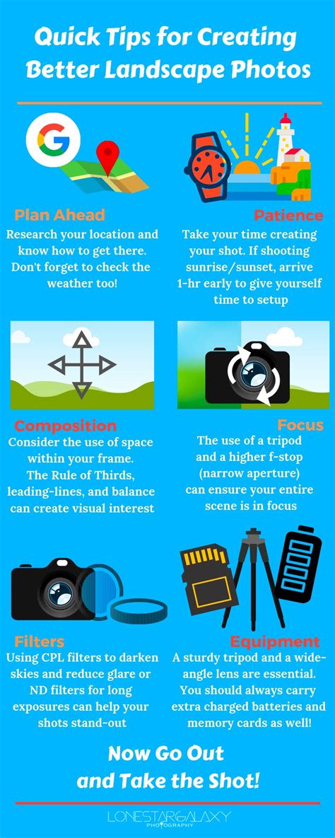 Tips for Creating Better Landscape Photography | by lonestargalaxy | Medium