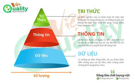 Sự khác nhau giữa dữ liệu, thông tin, tri thức - Việt Quality