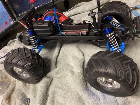 Bigfoot Upgrades all done! : r/Traxxas