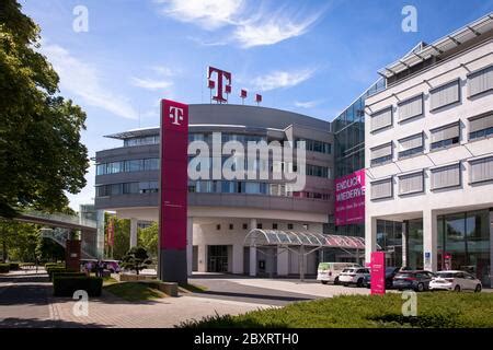 Deutsche Telekom headquarters on Friedrich-Ebert-Allee, Bonn, North ...