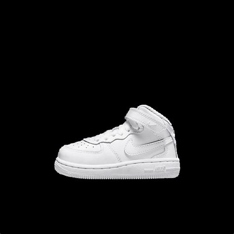 Nike Kids Air Force 1 Mid TD "White on White" | DH2935111 | Grailify