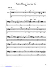 Awitin Mo At Isasayaw Ko guitar pro tab by Vst And Company @ musicnoteslib.com