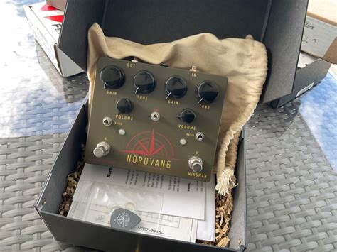 Nordvang Custom - Wingman Overdrive (two Klon klones in one boutique pedal), Hobbies & Toys ...