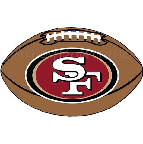 San francisco 49ers svg Logo Football San pngFootball Team | Etsy