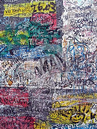 Graffiti On The Old Berlin Wall Royalty Free Stock Image - Image: 16786