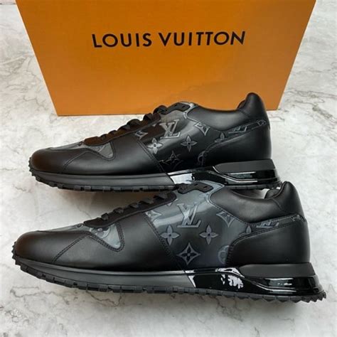 Louis Vuitton | Shoes | Louis Vuitton Mens Run Away Sneaker Black 1 Nwt | Poshmark