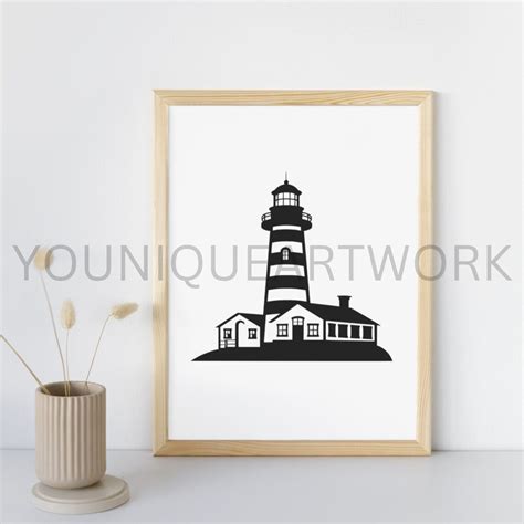 Lighthouse SVG Bundle PNG Lighthouse Clipart Hand Drawn - Etsy