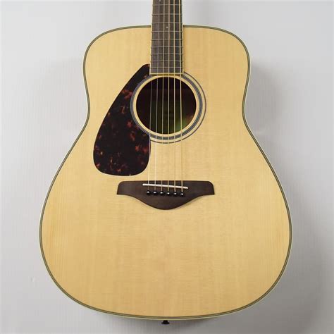 Yamaha FG820 Dreadnought Left-handed Acoustic Guitar Natural | Reverb