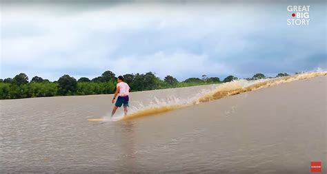 Surfing Pororoca: The Amazon's Endless Tidal Wave - The Heli Blog