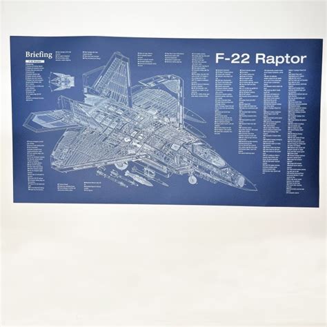 Aviation Poster F-22 Raptor