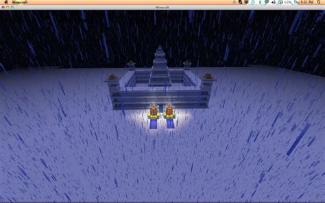 Snow Castle Minecraft Map