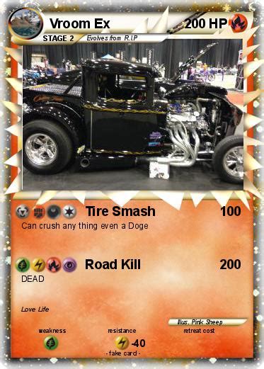 Pokémon Vroom Ex - Tire Smash - My Pokemon Card