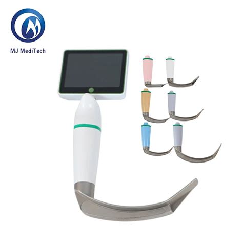 Conventional video laryngoscope 3 inch high resolution laryngoscope types for pediatric and adult