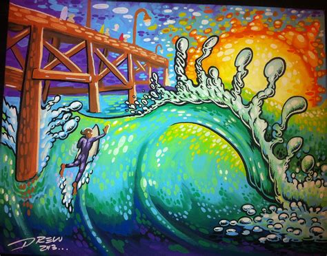 20 Pieces 20 Days - THE PIER - Day 5 - Drew Brophy - Surf Lifestyle Art