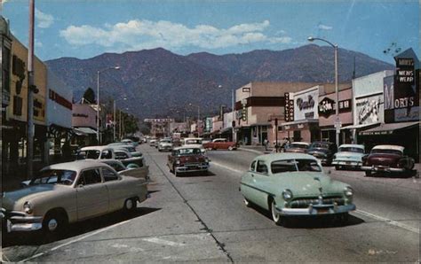 Monrovia, California, "Gem of the Foothills" Postcard