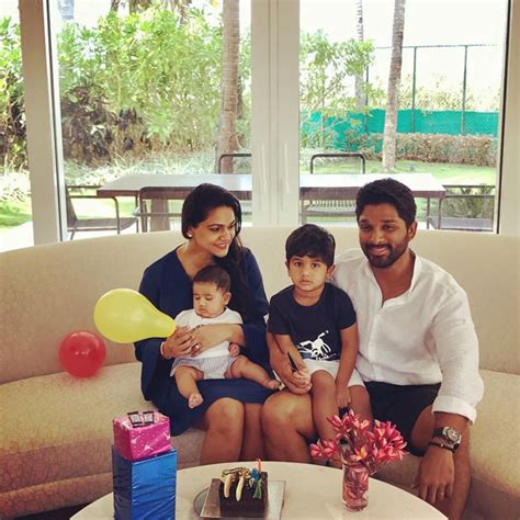 In Pics: Allu Arjun Celebrates Allu Ayaan Birthday