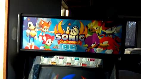 Sonic Championship / the Fighters Arcade Machine Cabinet Sega - YouTube