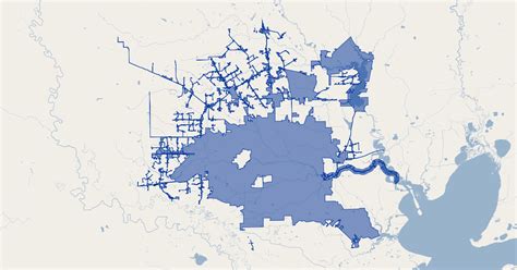 Houston, Texas City of Houston City Limits - Harris County | GIS Map Data | City of Houston ...