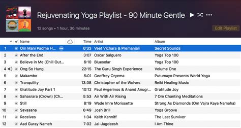 Rejuvenating Yoga Playlist - 90 Minutes - Shannon Crow