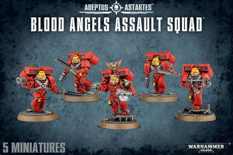 Warhammer 40k Blood Angels Assault Squad for sale online | eBay