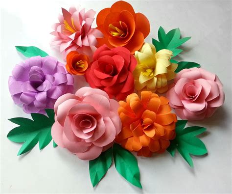 DIY Paper Flowers (Folding Tricks) : 5 Steps (with Pictures) - Instructables