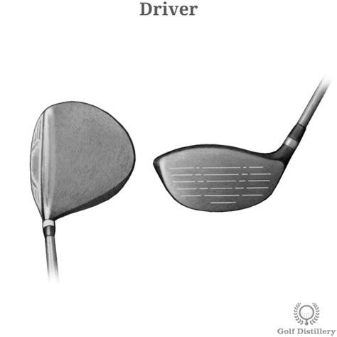 Driver - Golf Club Type - Illustrated Definition & Guide | Golf Distillery