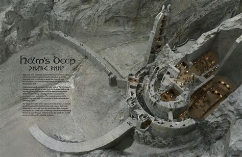 Adam Middleton - Lord of the Rings - Helms Deep Cross Section