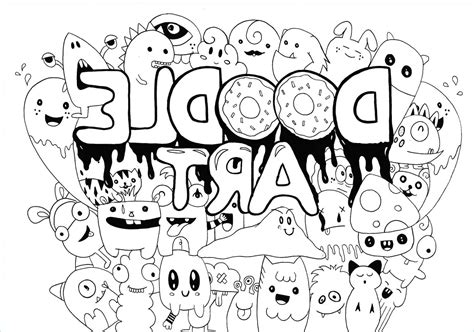 Dessin Kawai A Imprimer Unique Image Kawaii Doodle Art Coloriage Kawaii Coloriages Pour Enfants ...