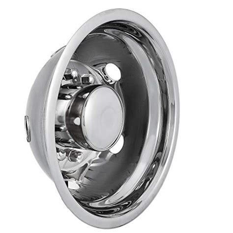 2017 Ford F450 F550 19.5 10 LUG POLISHED STAINLESS STEEL WHEEL COVERS 2WD 4WD Parts ...