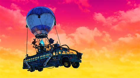 Battle Bus Landscape Poster Fortnite Loading Screen HD Fortnite Wallpapers | HD Wallpapers | ID ...