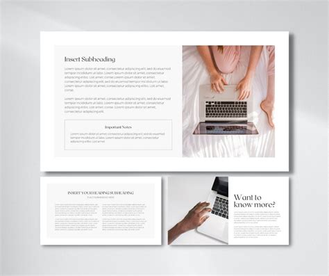 Minimalist Slide Deck Presentation Slide Templates. Business Plan ...