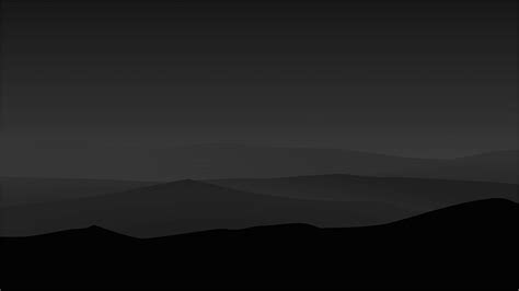 Minimalist black landscape HD wallpaper | Pxfuel