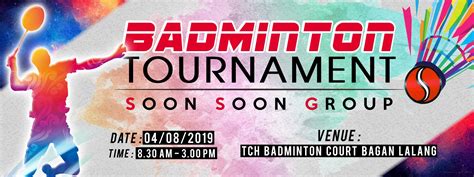 Banner Turnamen Badminton - Homecare24