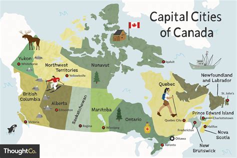 Everything to Know about the Capital Cities of Canada