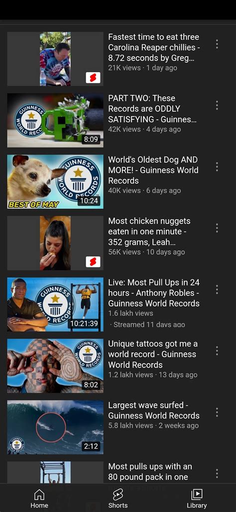 Guinness World Records Videos for Android - Download