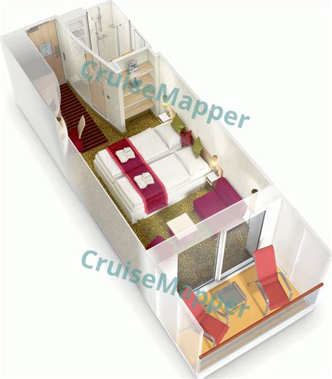 Ambition cabins and suites | CruiseMapper