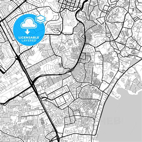 Layered PDF map of Taguig, Philippines - Vector Download – HEBSTREITS